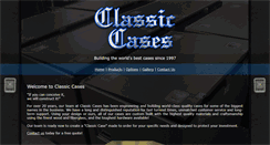 Desktop Screenshot of classiccases.org